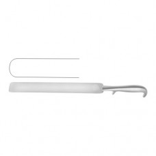 Abdominal Spatula Stainless Steel, 41 cm - 16" Blade Width 30 mm